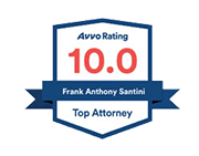 Avvo Rating 10.0 Frank Anthony Santini Top Attorney
