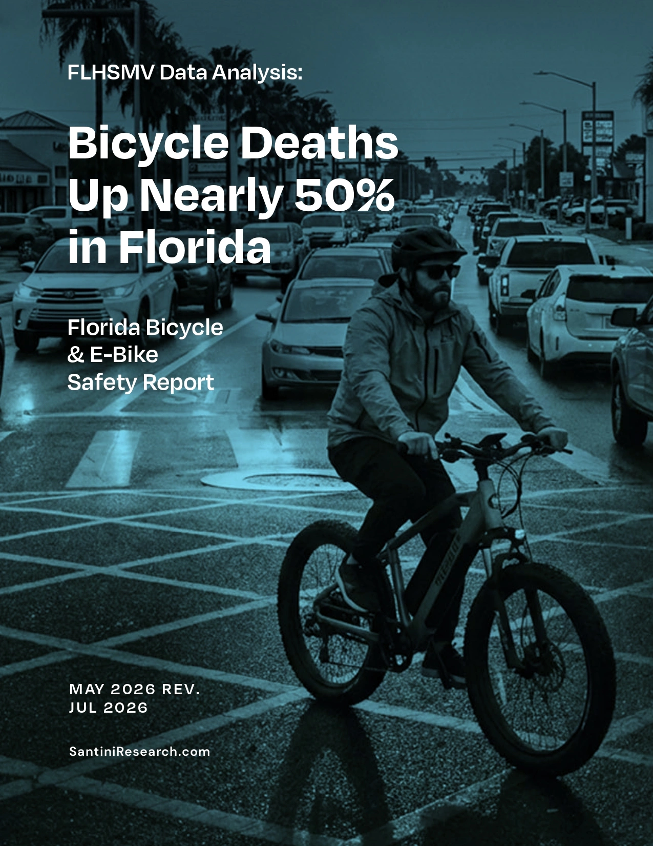 FLHSMV Data Analysis: Bicycle Deaths Up Nearly 50% in Florida Since COVID