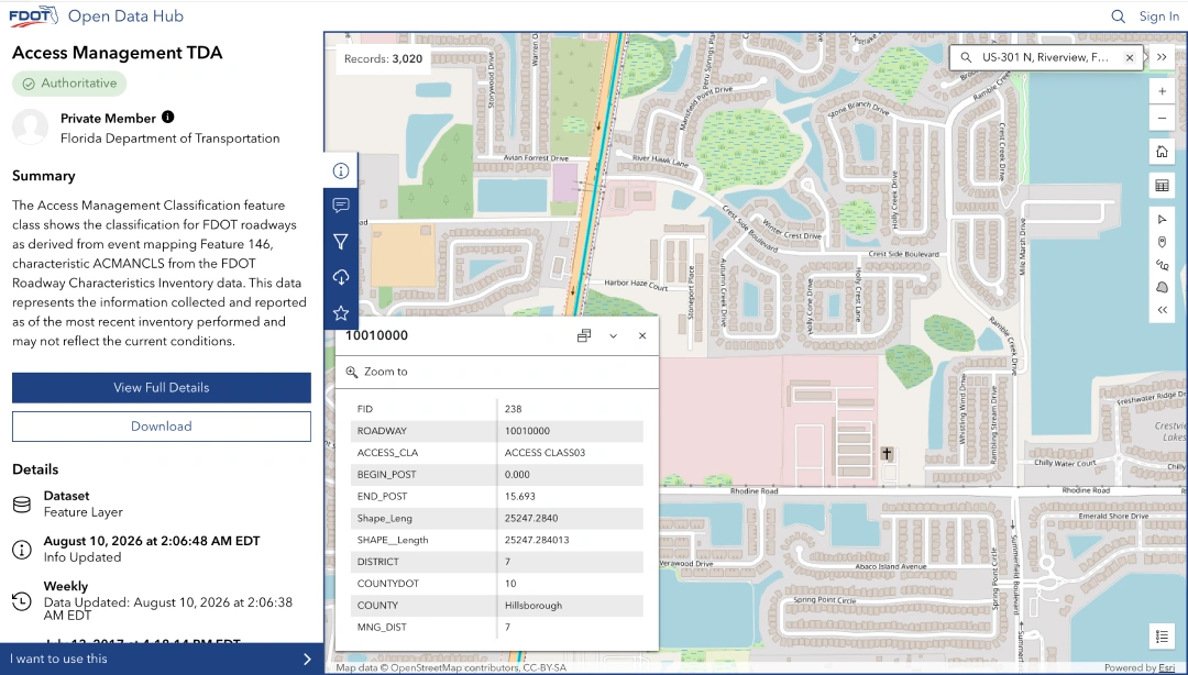 Riverview Bicycle &Amp; E-Bike Accident Lawyer 2 Fdot Access Management Data Image