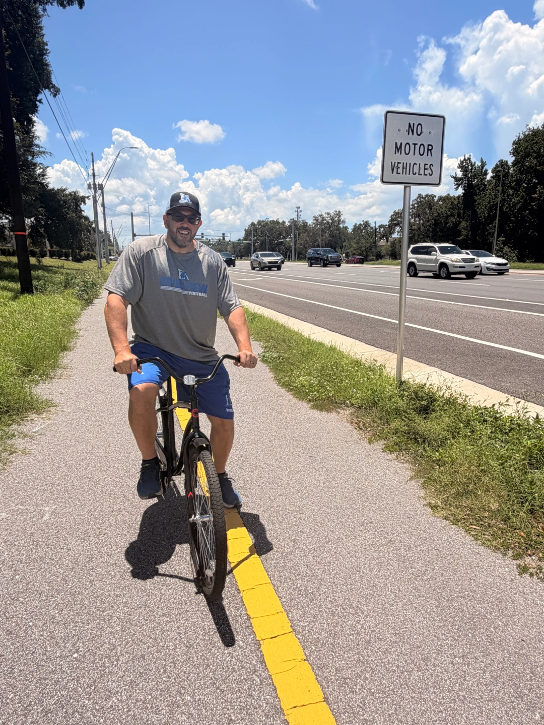 Florida E-Bike Accident Lawyer Frank Santini Bike Path Image
